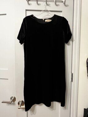Michael Kors Black Velvet Dress